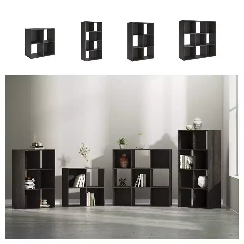 Signature Design by Ashley, Organizer salvaspazio a 9 cubi - Libreria aperta e versatile, espositore per l'organizzazione della casa moderna