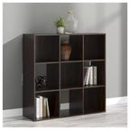 Signature Design by Ashley, Organizer salvaspazio a 9 cubi - Libreria aperta e versatile, espositore per l'organizzazione della casa moderna
