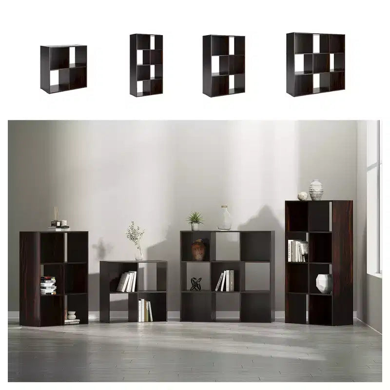 Signature Design by Ashley, Organizer salvaspazio a 9 cubi - Libreria aperta e versatile, espositore per l'organizzazione della casa moderna