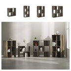 Signature Design by Ashley, Organizer salvaspazio a 9 cubi - Libreria aperta e versatile, espositore per l'organizzazione della casa moderna