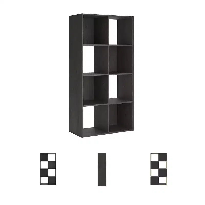 Signature Design by Ashley 8 Cube Storage Organizer - Versatile Libreria Aperta e Unità Espositiva per un'Organizzazione Domerna Moderna