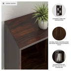 Signature Design by Ashley 8 Cube Storage Organizer - Versatile Libreria Aperta e Unità Espositiva per un'Organizzazione Domerna Moderna