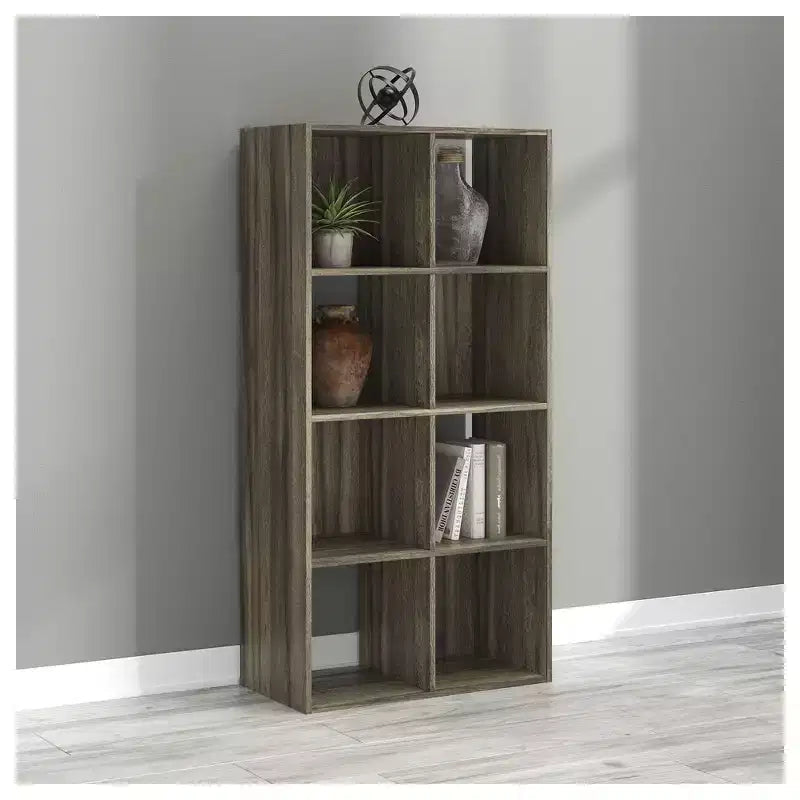 Signature Design by Ashley 8 Cube Storage Organizer - Versatile Libreria Aperta e Unità Espositiva per un'Organizzazione Domerna Moderna