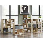 Signature Design by Ashley 8 Cube Storage Organizer - Versatile Libreria Aperta e Unità Espositiva per un'Organizzazione Domerna Moderna