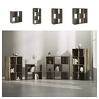 Signature Design by Ashley 8 Cube Storage Organizer - Versatile Libreria Aperta e Unità Espositiva per un'Organizzazione Domerna Moderna