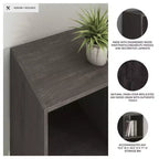 Signature Design by Ashley 8 Cube Storage Organizer - Versatile Libreria Aperta e Unità Espositiva per un'Organizzazione Domerna Moderna