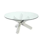 Chintaly Imports, Tavolino da salotto rotondo contemporaneo 35