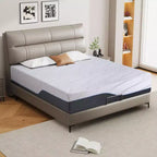 Dyonery Materasso in Memory Foam Fermo, Misura Twin XL, Rinfrescante al Tè Verde/Gel Premier
