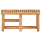 vidaXL Scarpiera 90x32x46 cm in Legno Massello di Acacia