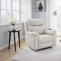 Royal Hampton Power Motion Lift and Recliner Chair with Heated Massage, Ivory