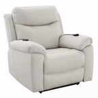 Poltrona reclinabile Royal Hampton Power Motion con sollevamento, riscaldamento e massaggio, color avorio
