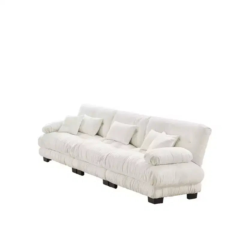 Divano Homy Casa Oversized Cloud con Cuscini Morbidi e Seduta Profonda, per Soggiorno o Sala Relax