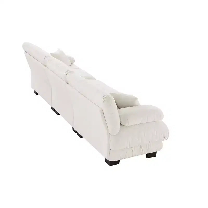 Divano Homy Casa Oversized Cloud con Cuscini Morbidi e Seduta Profonda, per Soggiorno o Sala Relax