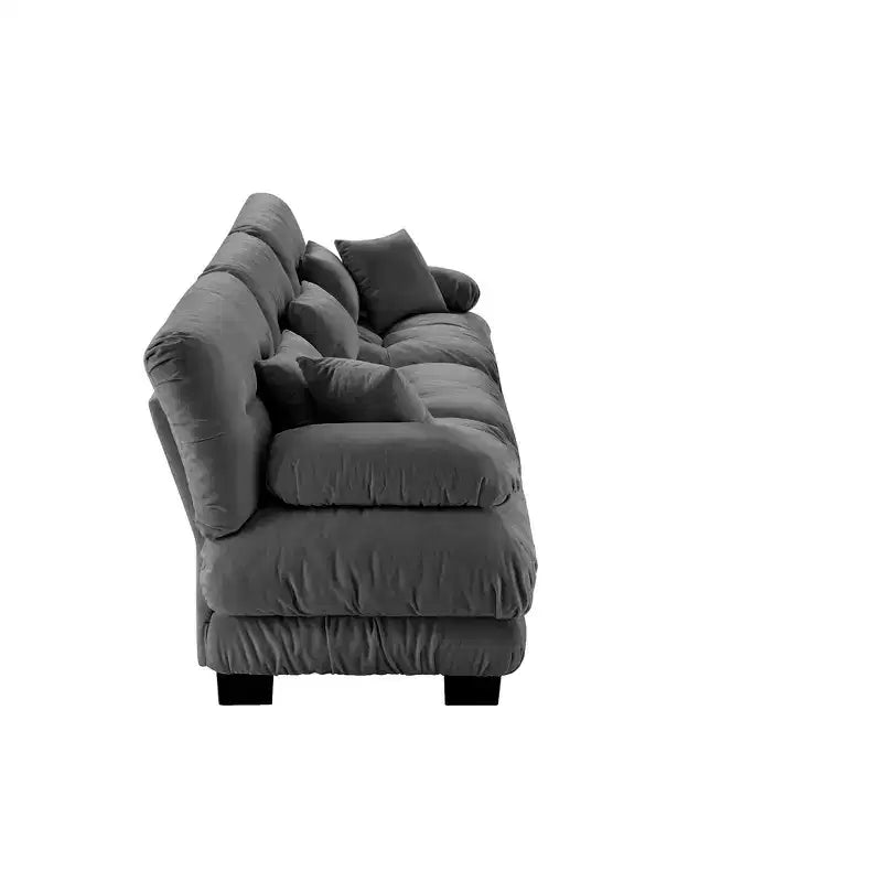 Divano Homy Casa Oversized Cloud con Cuscini Morbidi e Seduta Profonda, per Soggiorno o Sala Relax