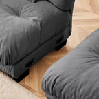 Divano Homy Casa Oversized Cloud con Cuscini Morbidi e Seduta Profonda, per Soggiorno o Sala Relax
