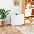 Tavolo pieghevole SUGIFT da 1,5 m, tavolo lungo pieghevole a metà per feste, tavolo portatile pieghevole con design resistente