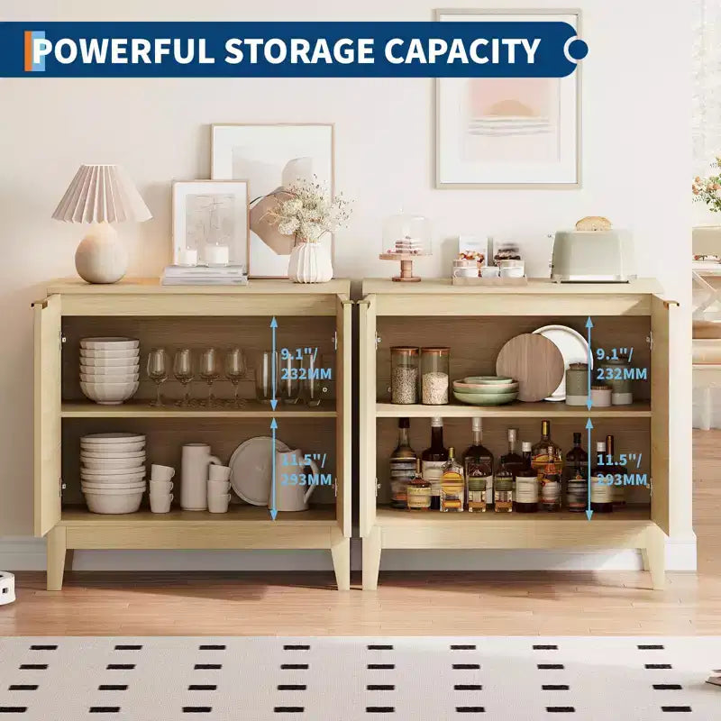 Grande credenza a buffet con contenitore, mobile da bar moderno scanalato da 120 cm con 3 cassetti e 2 ante per sala da pranzo, soggiorno, corridoio