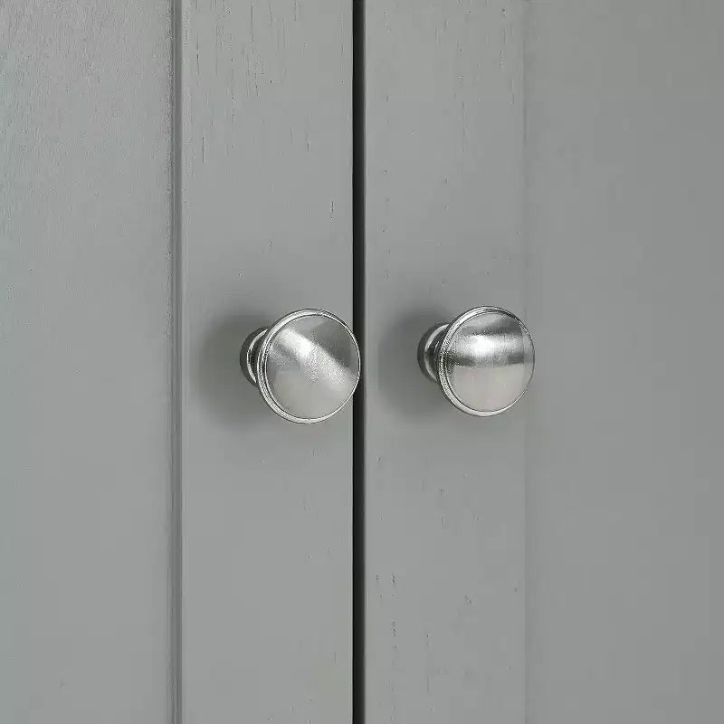 HomeStock Armadietti multiuso in metallo da 74 pollici (188 cm) H e 12,5 pollici (31,75 cm) L con 2 ante e 3 ripiani