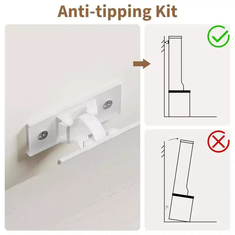 Armadio-Appendiabiti Alto con Scarpiera, Organizzatore da Ingresso Marrone Scuro da 195 cm con Appendiabiti