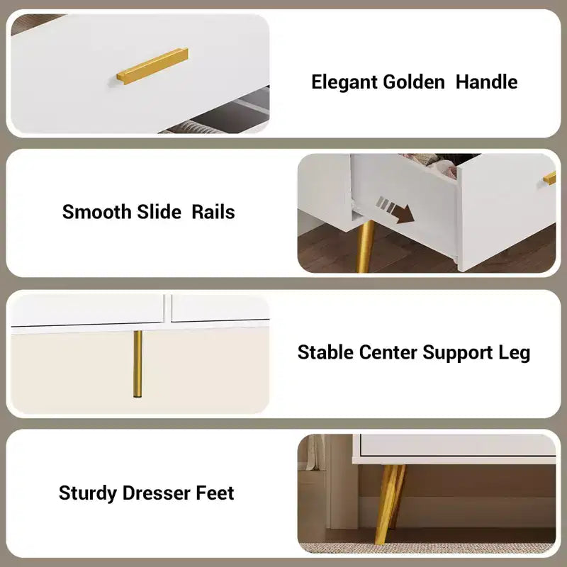 Consolle con 6 cassetti, cassettiera alta per camera da letto, torre di cassetti alta, unità organizer con cassetti portaoggetti