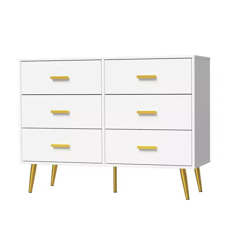 Consolle con 6 cassetti, cassettiera alta per camera da letto, torre di cassetti alta, unità organizer con cassetti portaoggetti