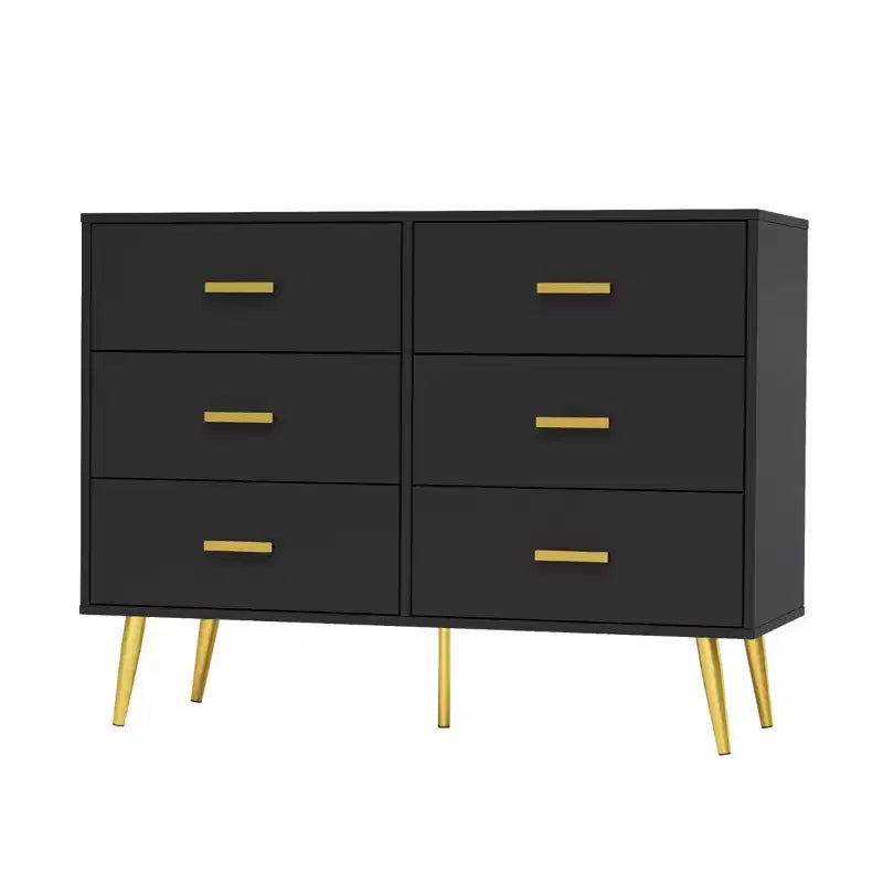 Consolle con 6 cassetti, cassettiera alta per camera da letto, torre di cassetti alta, unità organizer con cassetti portaoggetti