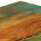 vidaXL Tavolino da caffè in legno massello di recupero multicolore 100x60x35 cm - 60 cm in legno massello di recupero
