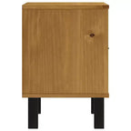 vidaXL Comodino FLAM 40x35x50 cm Legno massello di pino