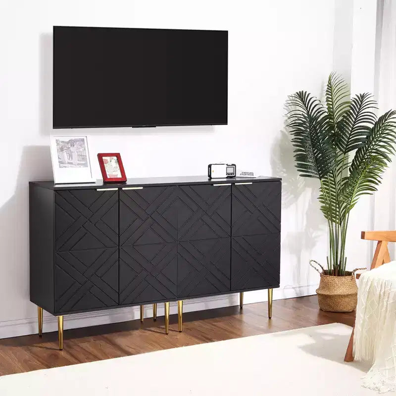 Credenza Contenitore 29 Mobili Moderni con 2 Ante (per Cucina/Sala da Pranzo/Soggiorno)