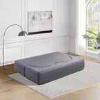 Divanetto pieghevole versatile Zeus e Ruta per soggiorno, ufficio, appartamento, dormitorio, camper e piccoli spazi
