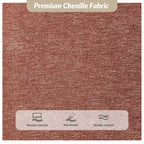 Panca imbottita in tessuto ciniglia Donna Modern | ARTFUL LIVING DESIGN