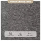 Panca imbottita in tessuto ciniglia Donna Modern | ARTFUL LIVING DESIGN
