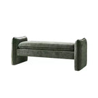 Donna Modern Chenille Fabric Upholstered Bench|ARTFUL LIVING DESIGN