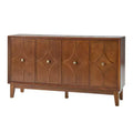 Elvira 60 Wide Sideboard with Adjustable Shelves|ARTFUL LIVING DESIGNS-WALNUT