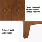 Elvira Credenza Larga 60 con Ripiani Regolabili|ARTFUL LIVING DESIGNS-NOCE