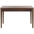 Amila Single Drawer Desk - Dark Brown - SEI