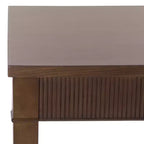 Scrivania con un cassetto Amila - Marrone scuro - SEI