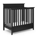Storkcraft Petal 4-in-1 Convertible Mini Crib with Mattress