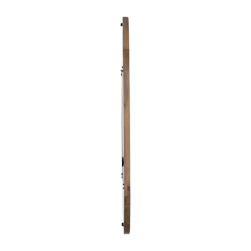 Specchio da parete in legno boho - Cornice marrone lavorata a mano - Accento decorativo rustico per la casa, l'ufficio, la camera da letto e il soggiorno - 1 marrone