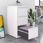 Schedario a 4 cassetti, mobile contenitore in metallo per ufficio domestico, cassetto portaoggetti in acciaio per cartelle sospese Letter/Legal/f4/a4