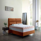 Okak Mattress with Pocket Spring, Pressure Relief and Breathable Hybrid Mattress, Memory Foam Mattress for Kids and Adults
