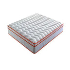 Materasso Okak a molle insacchettate, Materasso ibrido traspirante e antidolorifico, Materasso in memory foam per bambini e adulti