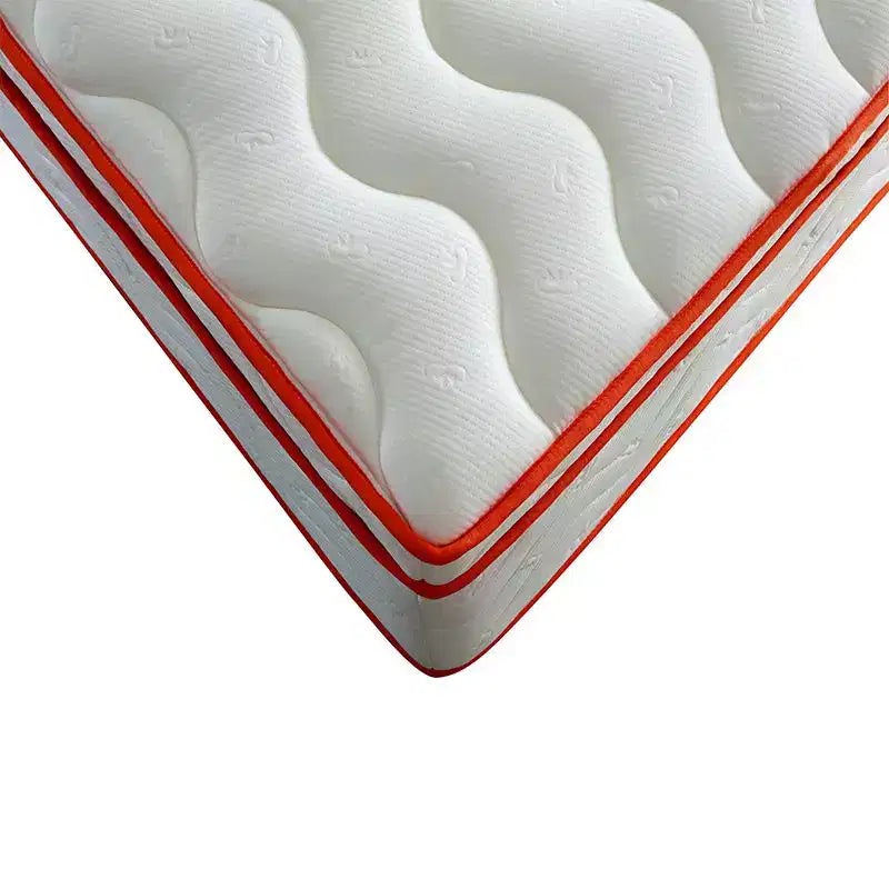 Materasso Okak a molle insacchettate, Materasso ibrido traspirante e antidolorifico, Materasso in memory foam per bambini e adulti