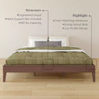 Letto a piattaforma Bear (King)