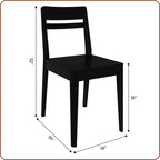 Sedia da pranzo Crew, confezione da 2