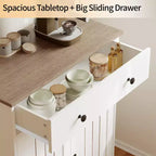 Credenza moderna, Mobile buffet, Ripiani regolabili, Dispensa da cucina in legno, Tavolo buffet moderno per bar del caffè,