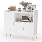 Grande credenza da cucinaMobile credenza in stile rustico con 2 cassetti e 2 ante,