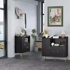 Grande credenza da cucinaMobile credenza in stile rustico con 2 cassetti e 2 ante,