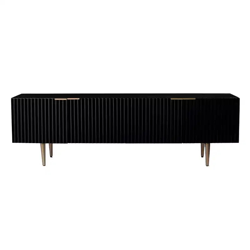 Pilston 4-Door Media Console - Black - SEI