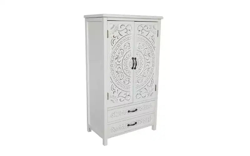 GDFStudio Duarte Madia Contenitore Transizionale 68 cm con 2 Ante e 2 Cassetti